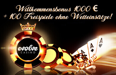 Willkommensbonus 1000 € + 100 Cash Spins!